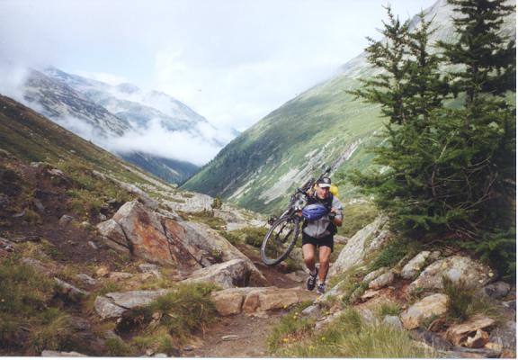 Auf dem Weg vom Schlegeisspeicher zum Pfitscher Joch