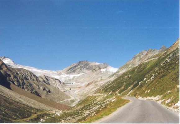 Gletscherstraße zum Tiefenbachferner