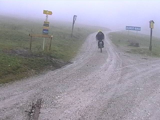 Durch den Nebel zur Ehrwalder Alm