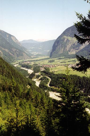 Das Ötztal bei Umhausen