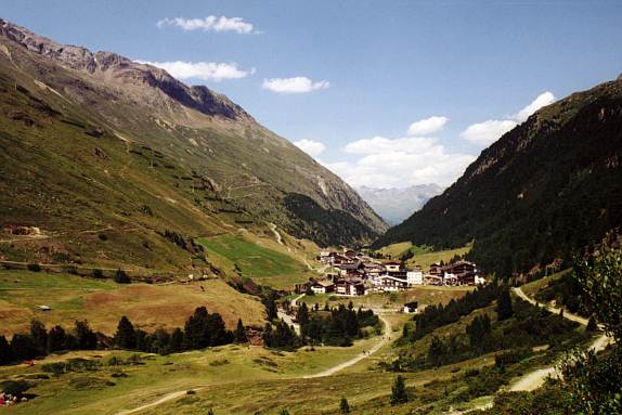 Blick zurück auf Vent