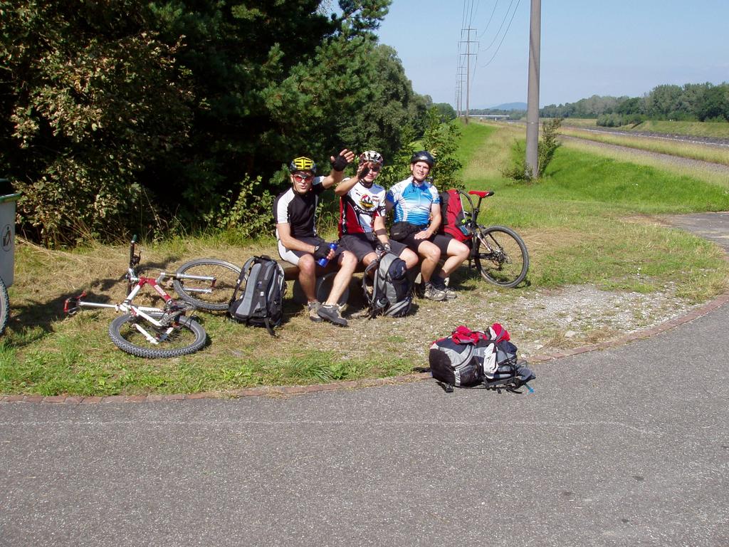 Der Rheinradweg Der Rheinradweg