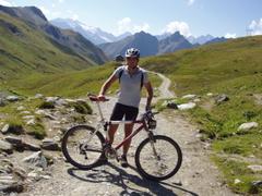 Blick vom Septimer Pass (2310 m) Richtung Süden