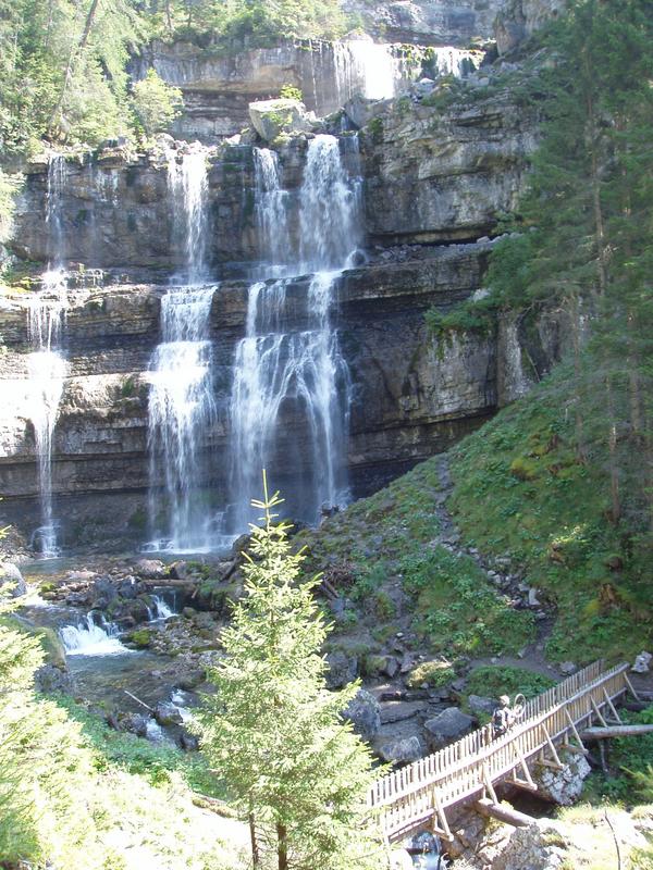 Die Wasserfälle Cascata di Mezzo Die Wasserfälle Cascata di Mezzo