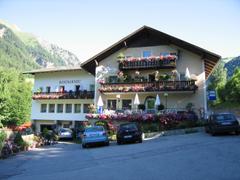 Übernachtung in Pfunders (1196 m)