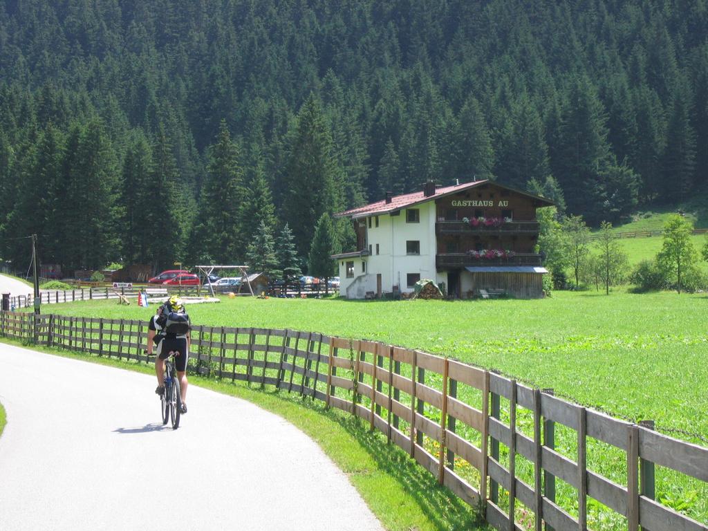 Anfahrt zum Gasthof in der Au