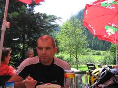 Mittagspause beim Gasthof in der Au (1265 m)