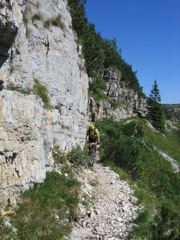 Trail E5 am Monte Maggio