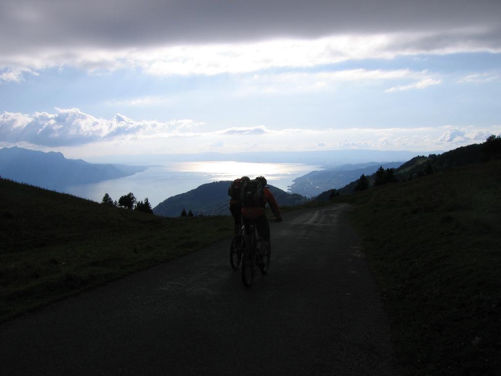 Genfer See vom Col de Jaman  