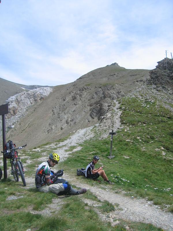 Am Col de Mallemort (2558m) Am Col de Mallemort (2558m)