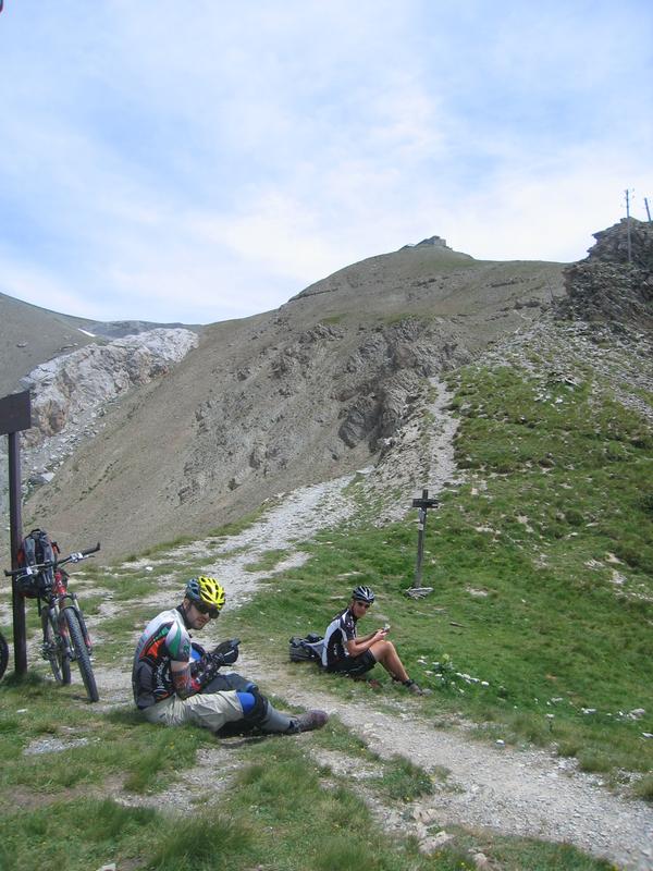 Am Col de Mallemort (2558m)