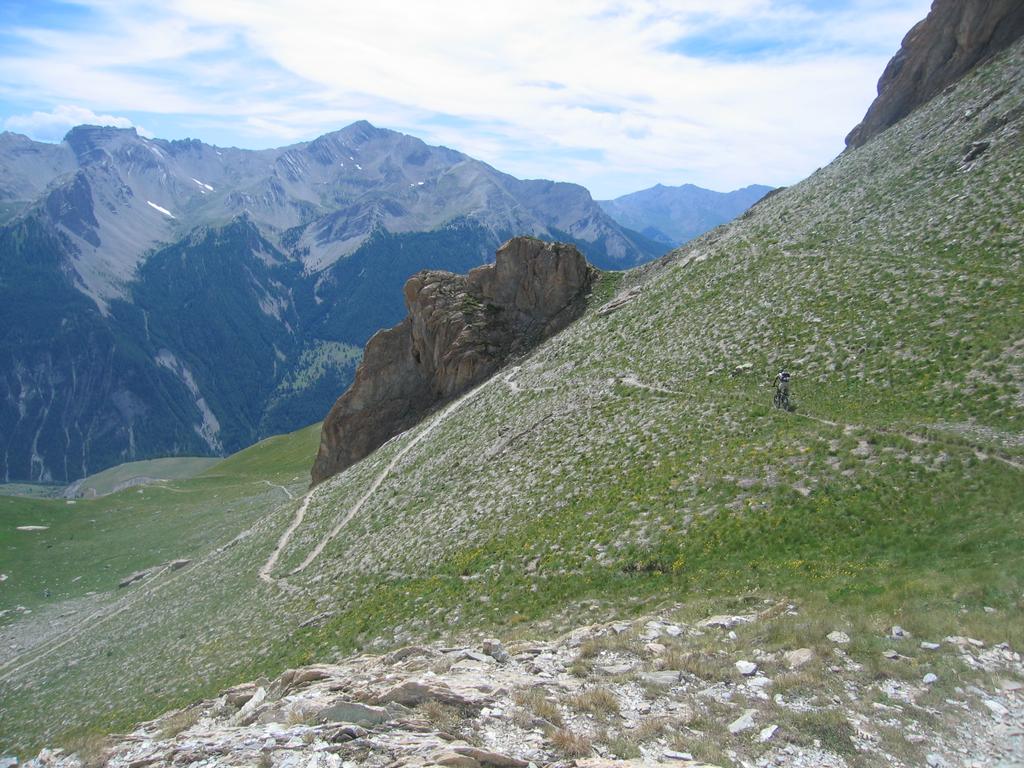 Trailabfahrt vom Col de Mallemort Trailabfahrt vom Col de Mallemort
