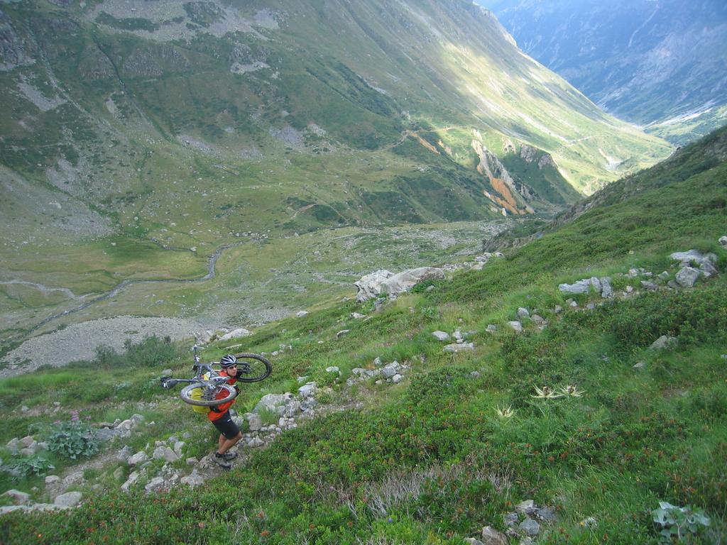 Aufstieg zum Colle del Sabbione