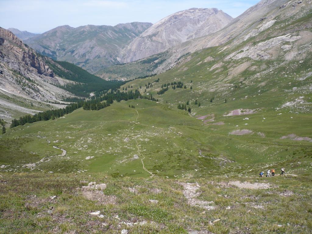 Blick zurück nach Fouillouse Blick zurück nach Fouillouse