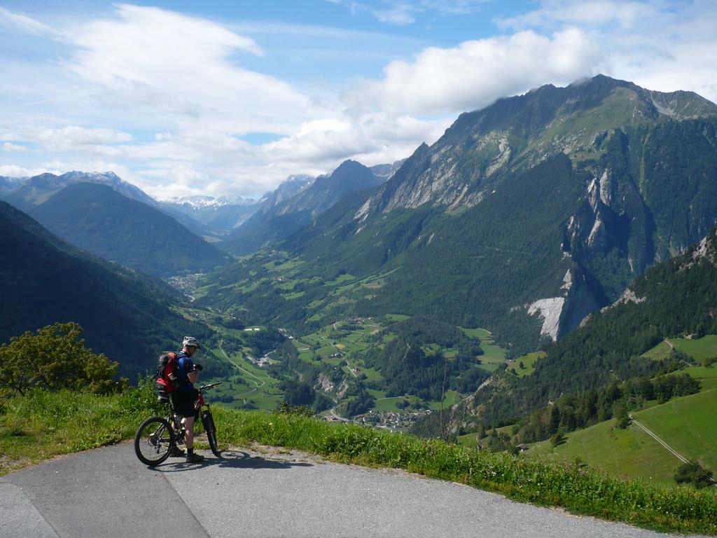 Blick ins Val d'Entremont und Val Ferret