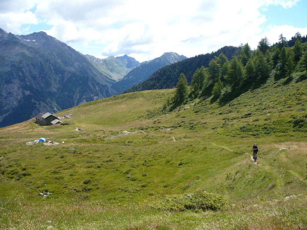 Abfahrt vom Col Ranzola Abfahrt vom Col Ranzola