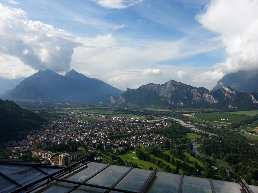 Blick auf Bad Ragaz Blick auf Bad Ragaz