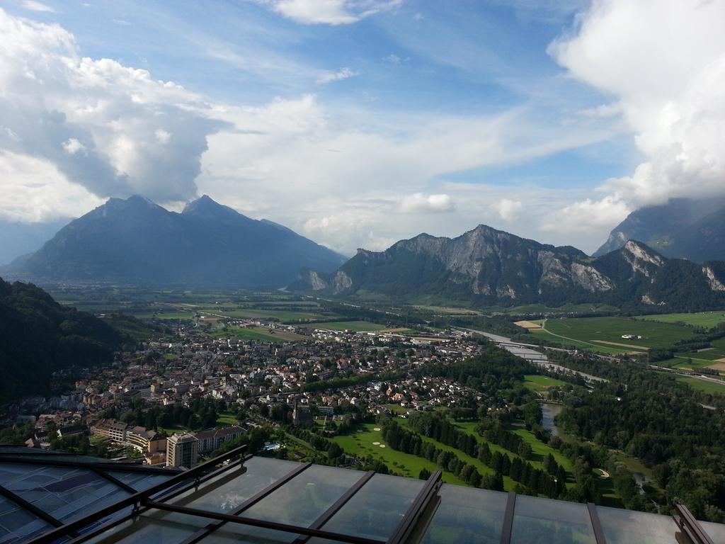 Blick auf Bad Ragaz