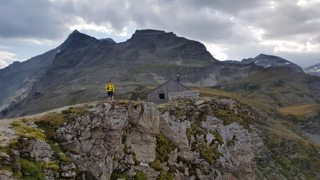 Die Hagener Hütte (2448m) ist erreicht Die Hagener Hütte (2448m) ist erreicht