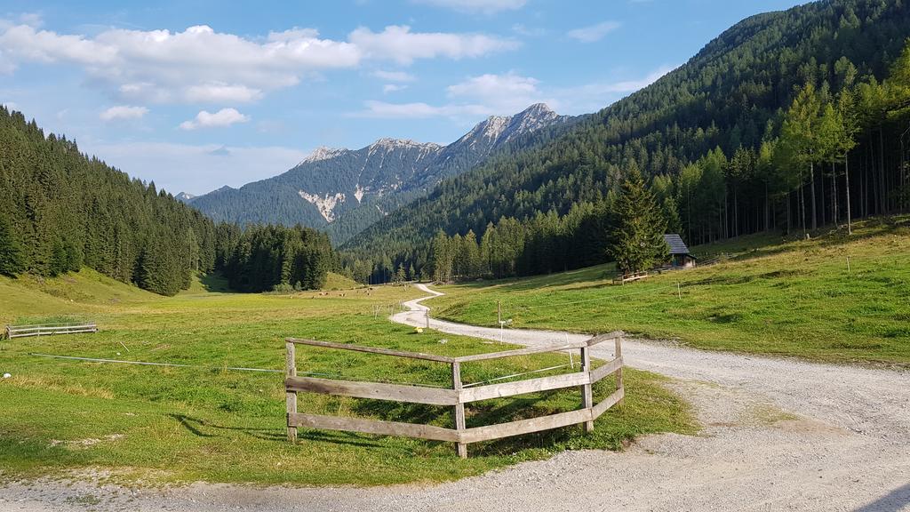 Hemagorer Bodenalm (1251m), Blick nach Osten Hemagorer Bodenalm (1251m), Blick nach Osten