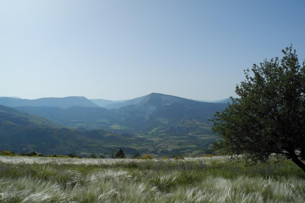 Blick zurück nach Tartonne Blick zurück nach Tartonne
