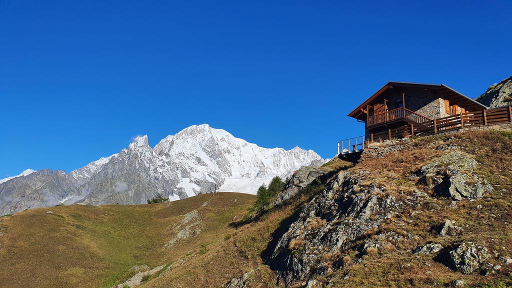 Abfahrt von der Rifugio Bertone (1950m)