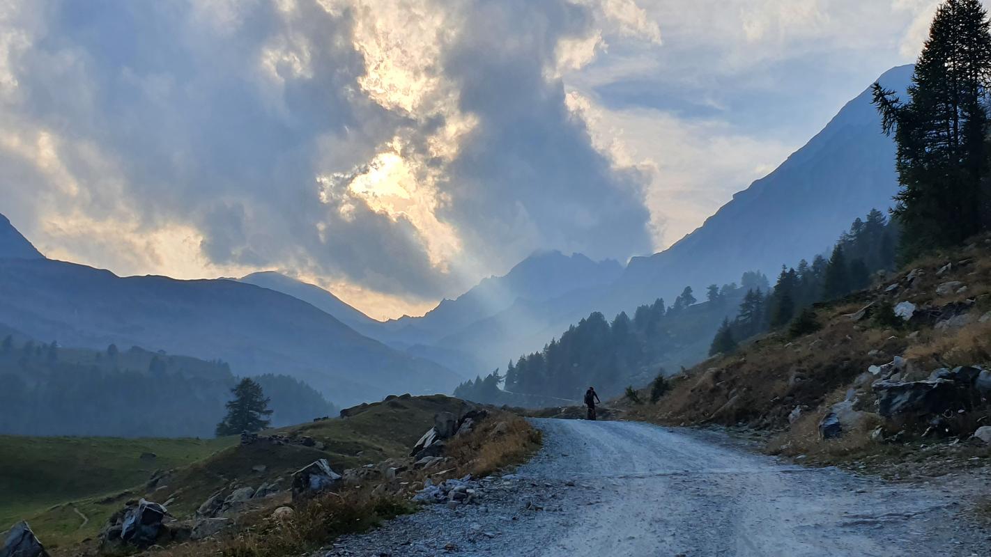 Piste zur Rifugio Dondena