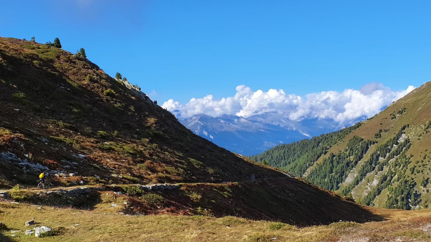 Abfahrt Col des Mines