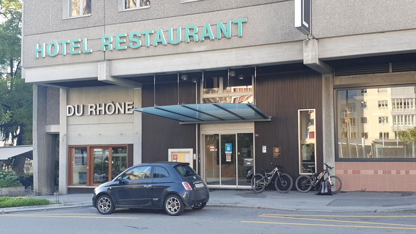 Hotel du Rhône in Sion