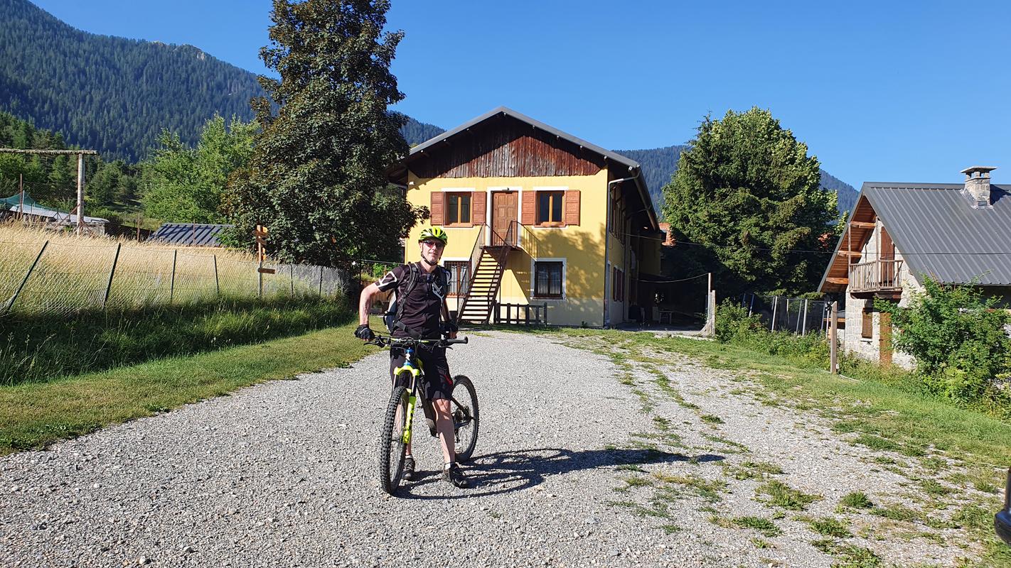 Gîte les Marmottes am Morgen