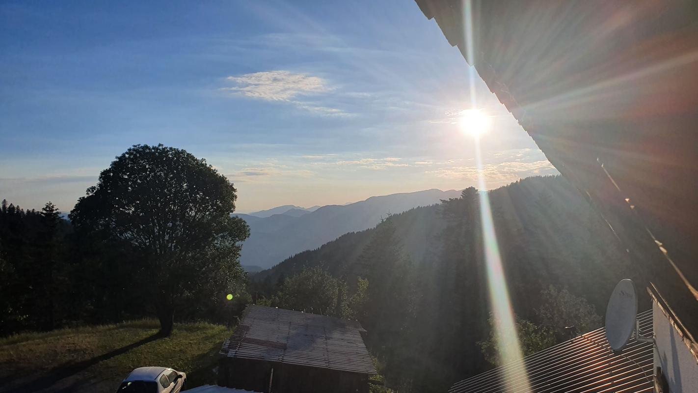 Abend am Col de Turini (1604m)