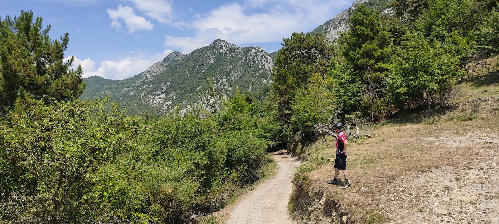 Blick zum Col Razet (1025m)