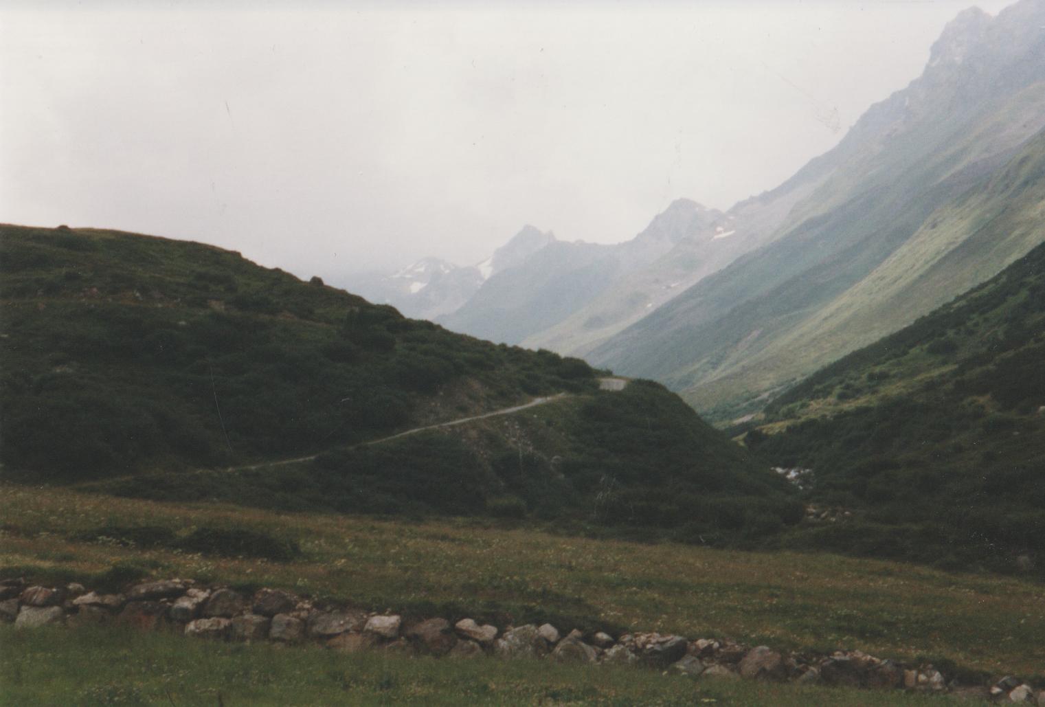 Anstieg zur Heidelberger Hütte