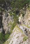Auffahrt zur Uina Schlucht
