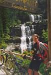 Vor der Rifugio Cascata di Mezzo