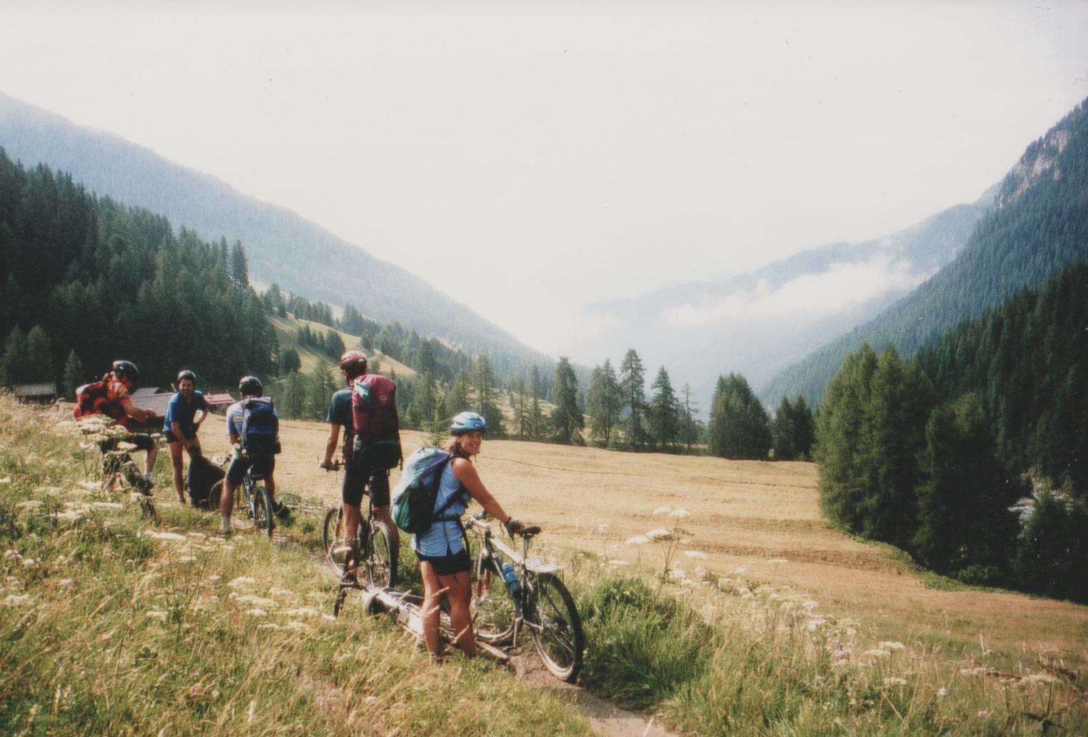 Auf dem Weg ins Tal