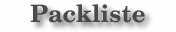 Packliste