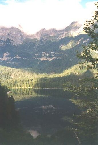 Lago die Tovel (1177 m) Lago die Tovel (1177 m)
