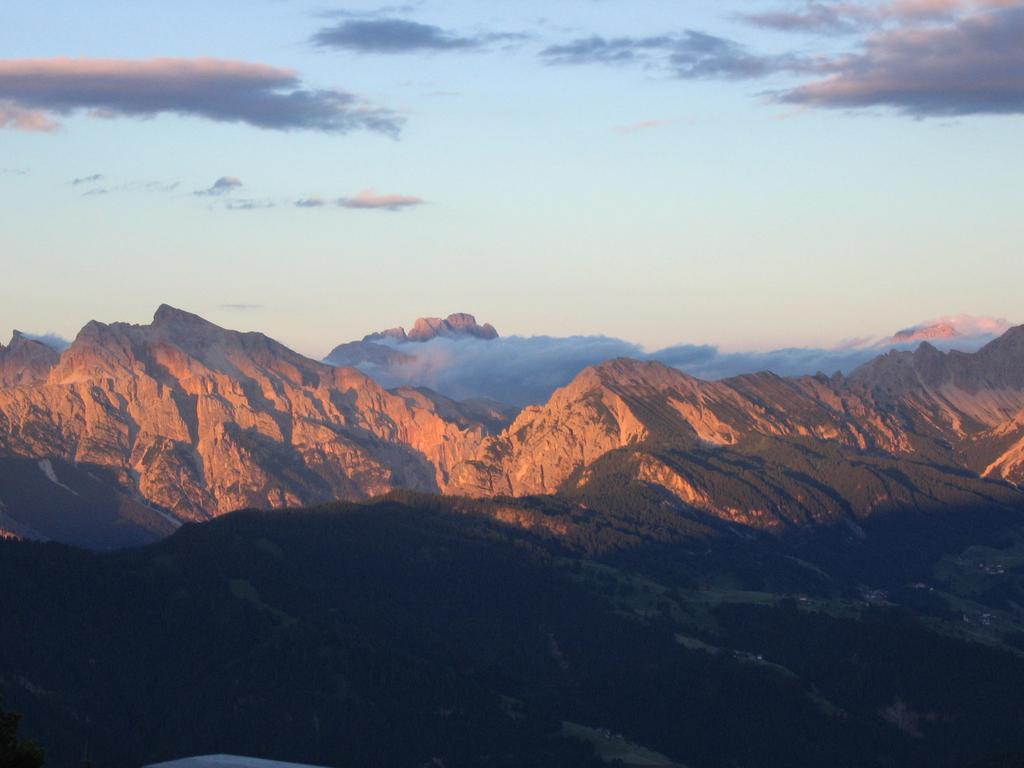 Abendpanorama an der Maurer Berghütte Abendpanorama an der Maurer Berghütte