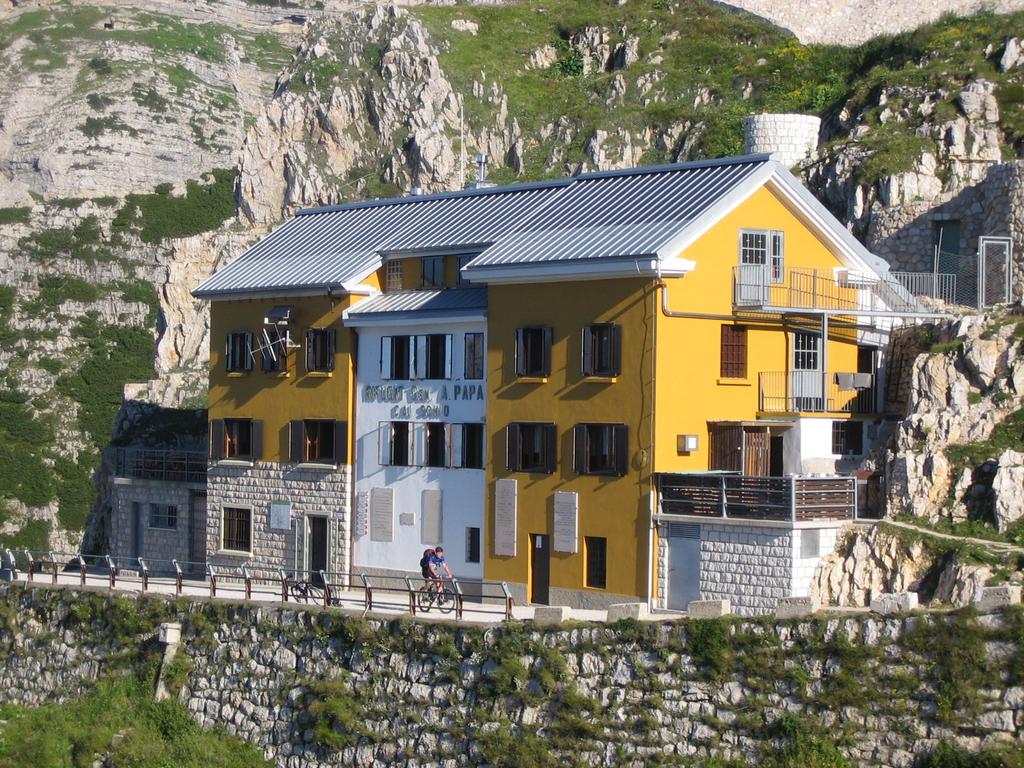 Rifugio Papa am Morgen