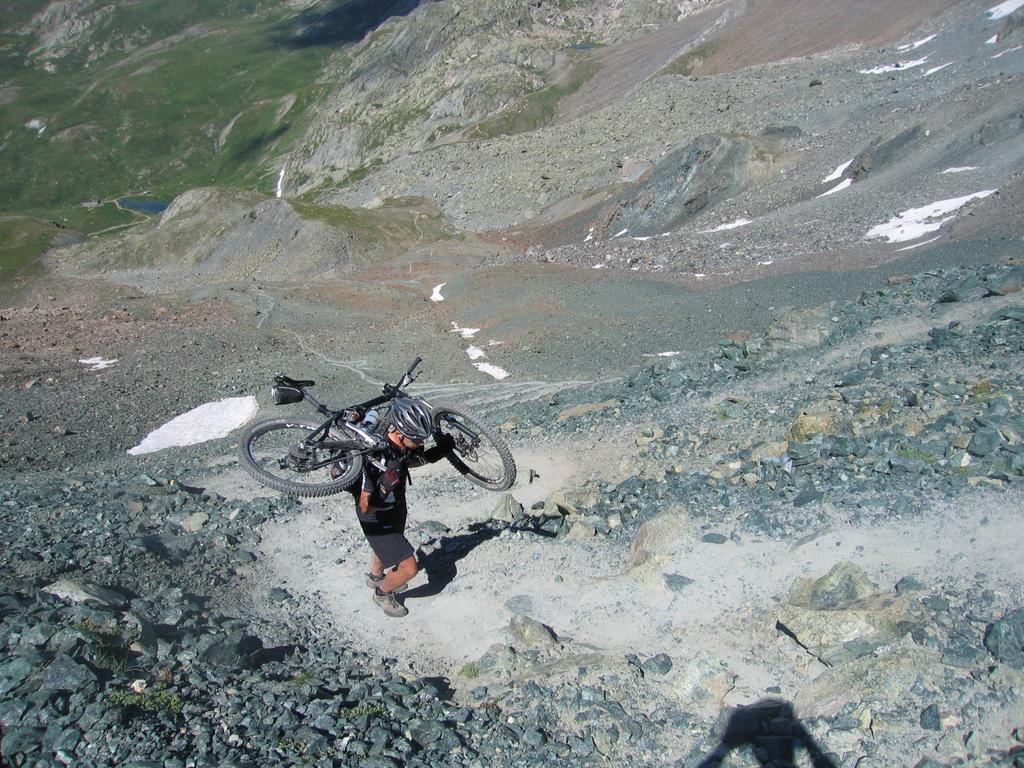 Aufstieg Col de la Noire