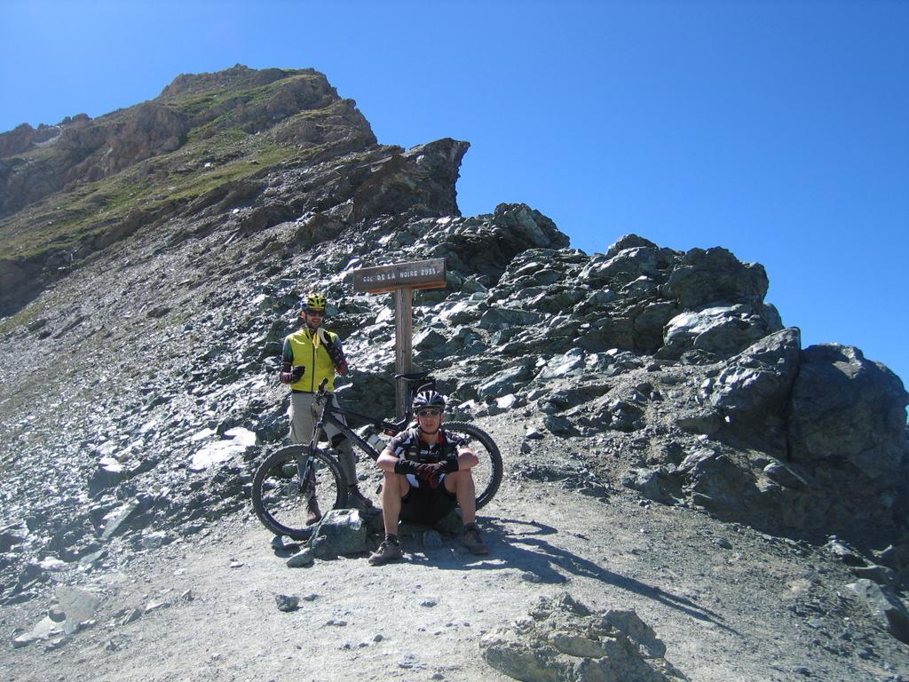 Am Col de la Noire (2955m)