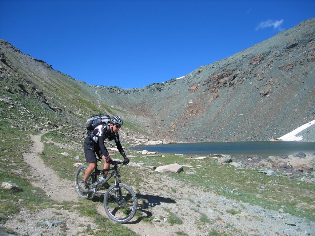 Abfahrt vom Col de la Noire