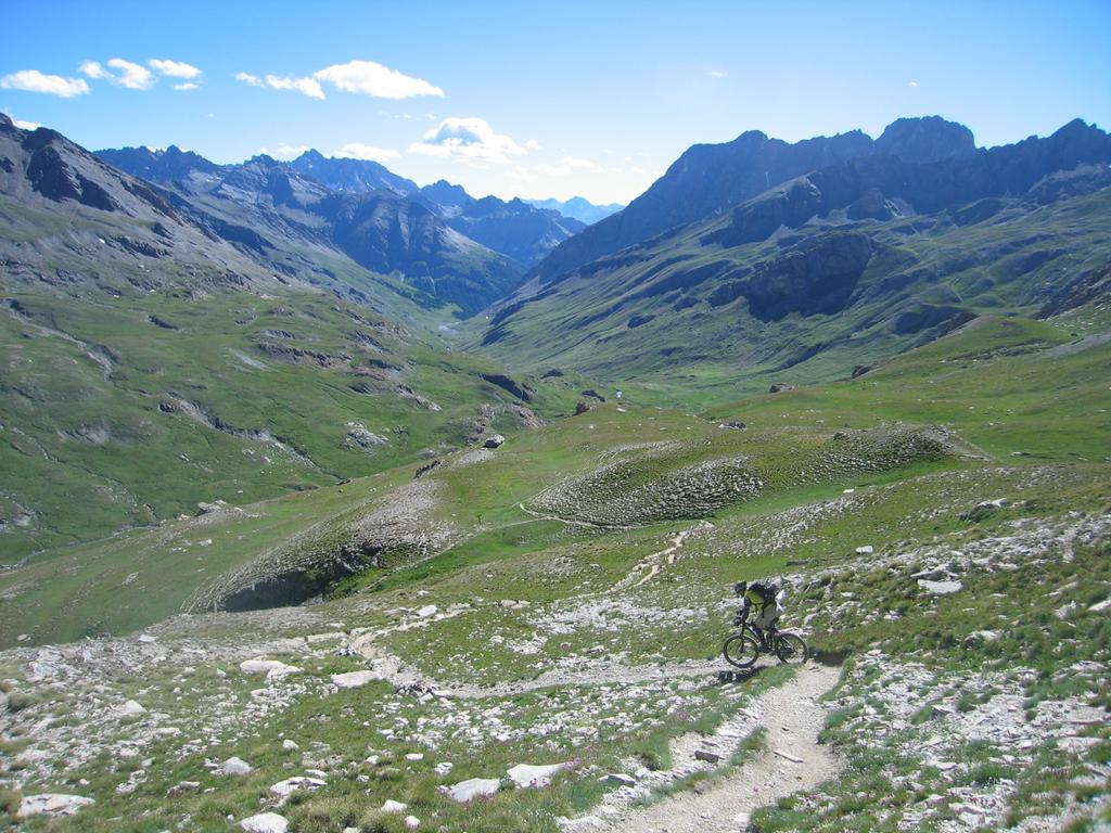 Abfahrt vom Col de la Noire