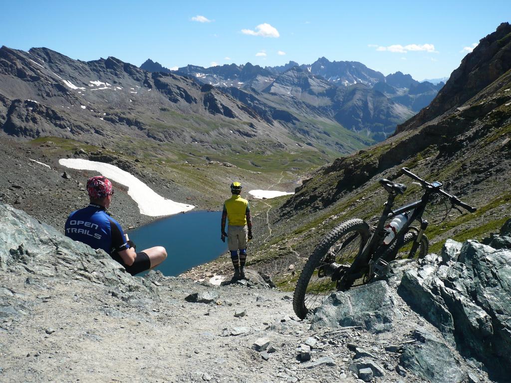 Am Col de la Noire (2955m), Blick auf Lac la Noire