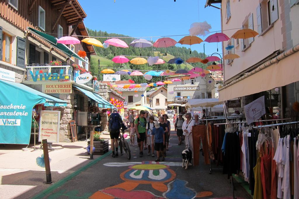 Mittagspause in Abriès Mittagspause in Abriès