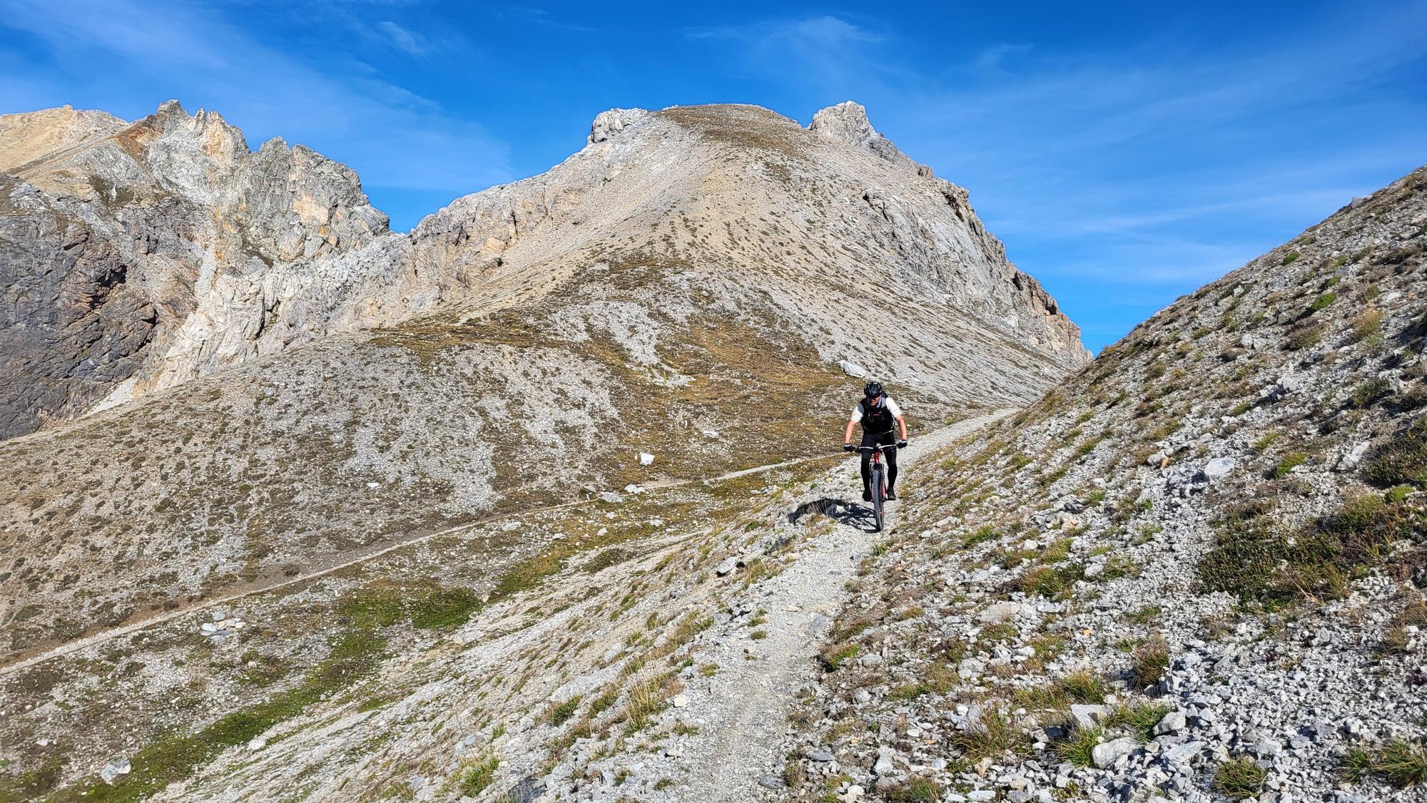 Kurze Fahrstücke am Passo di Rocca Brancia (1) Kurze Fahrstücke am Passo di Rocca Brancia (1)