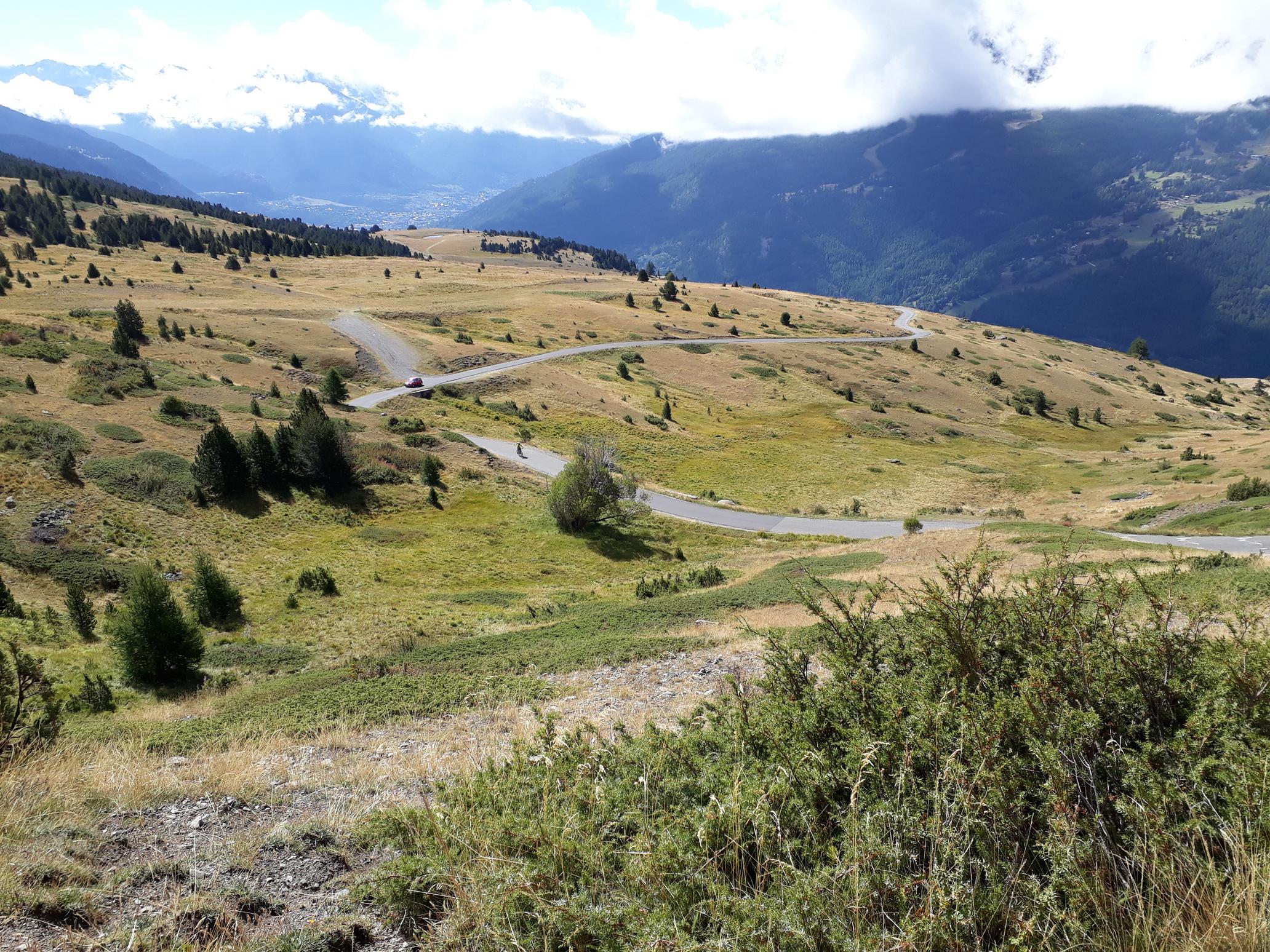 Auffahrt Col de Granon (2) Auffahrt Col de Granon (2)