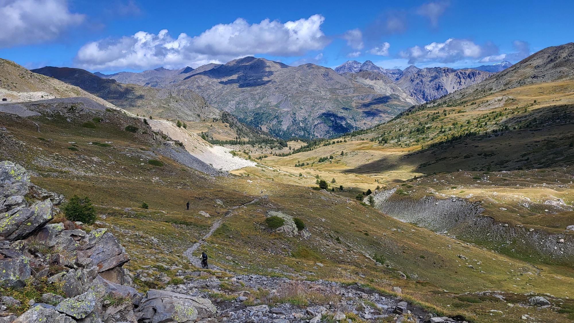 Abfahrt Col de Buffere (2) Abfahrt Col de Buffere (2)