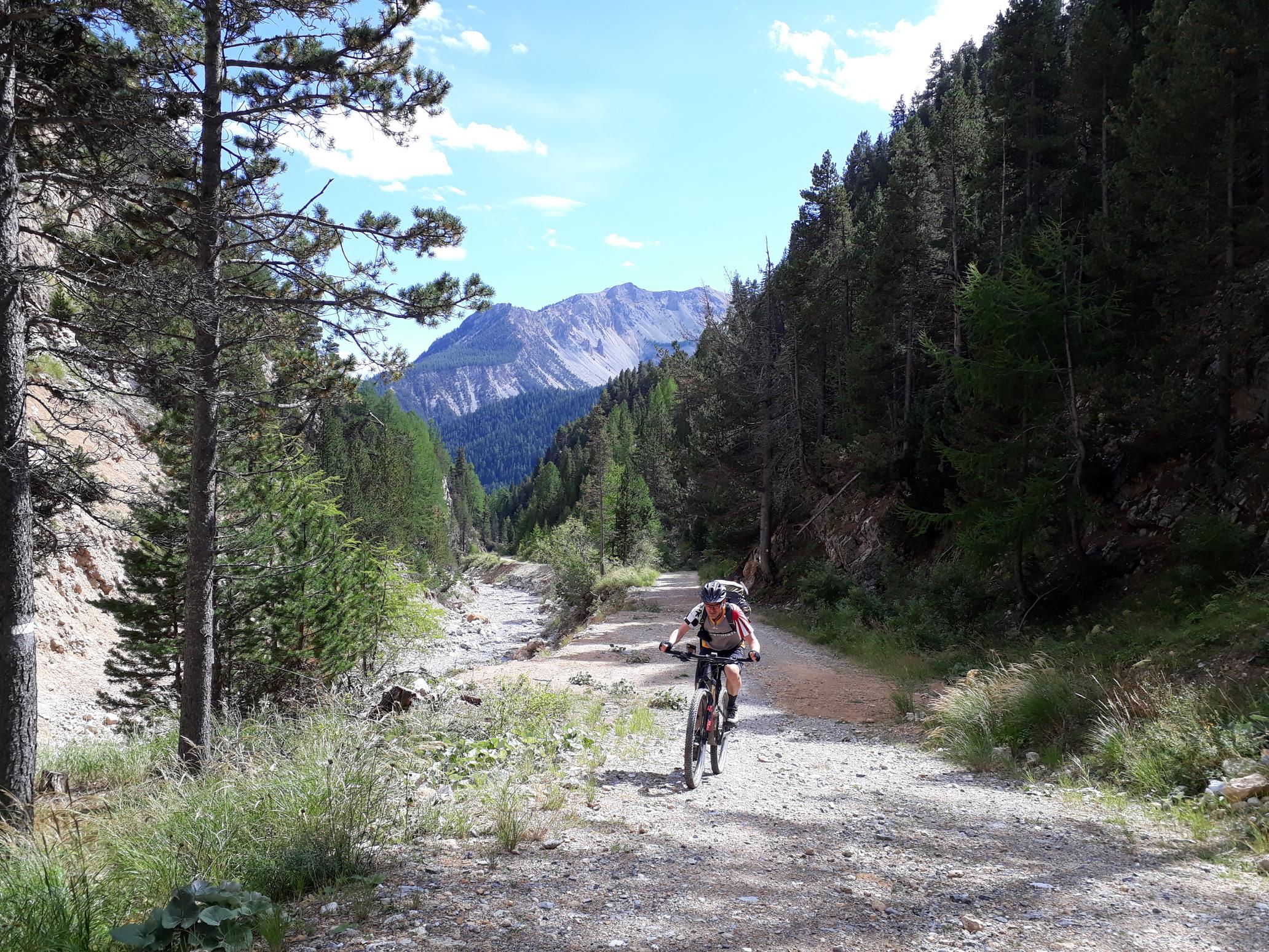 Rampe zum Col des Thures Rampe zum Col des Thures